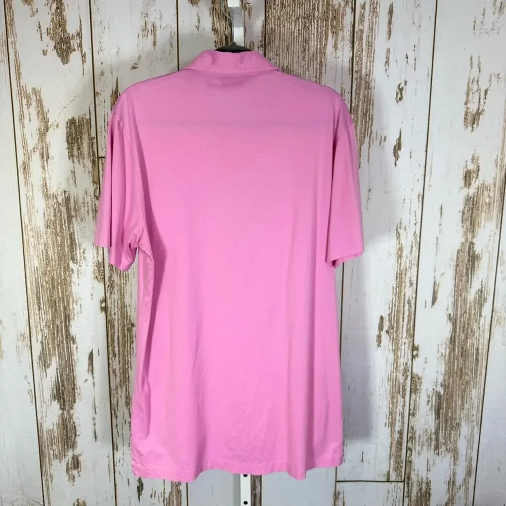 Polo Golf, Ralph Lauren Men's Pink Polo Shirt. Size Large. Excellent condition!
